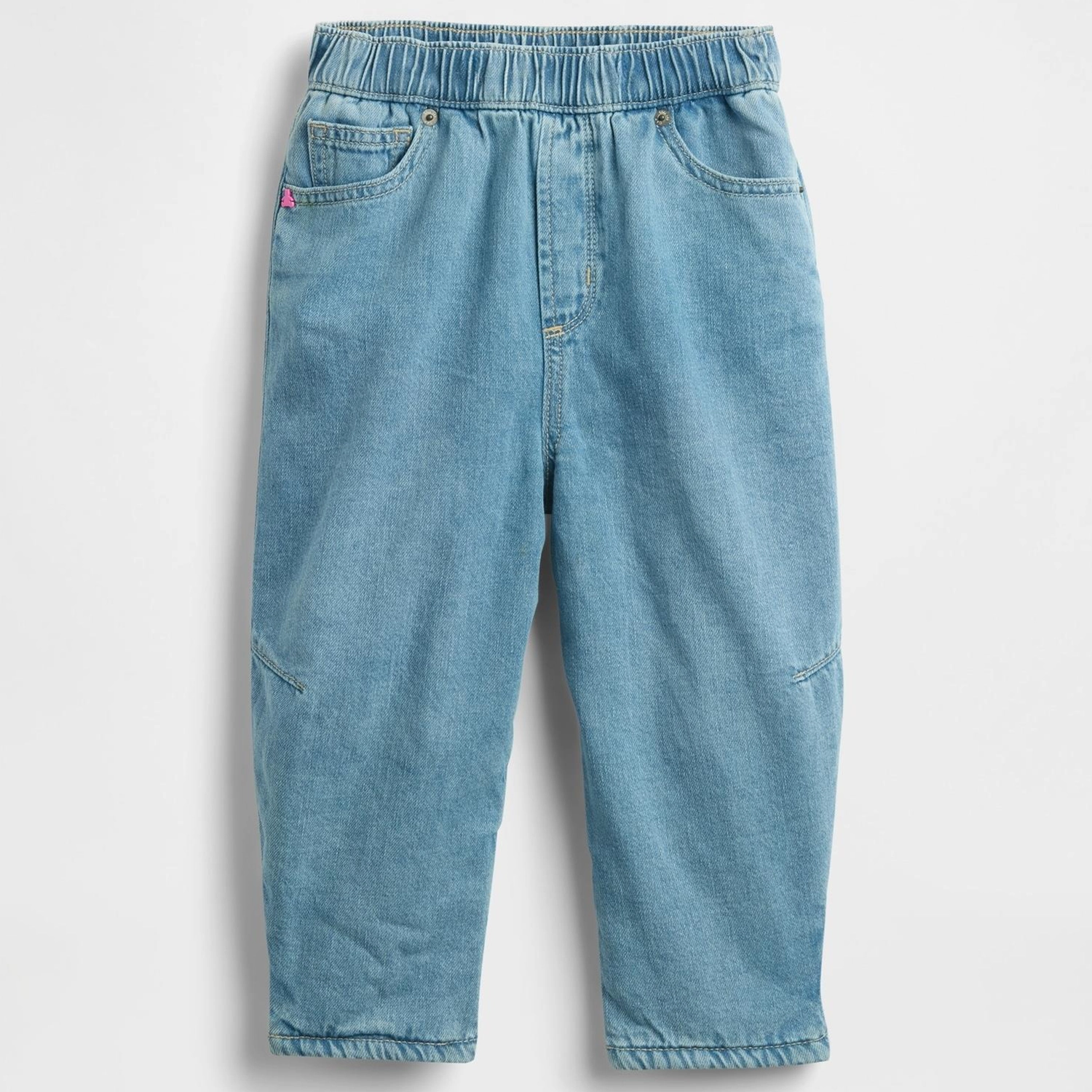 GAP - Cozy-Lined Barrel Jeans