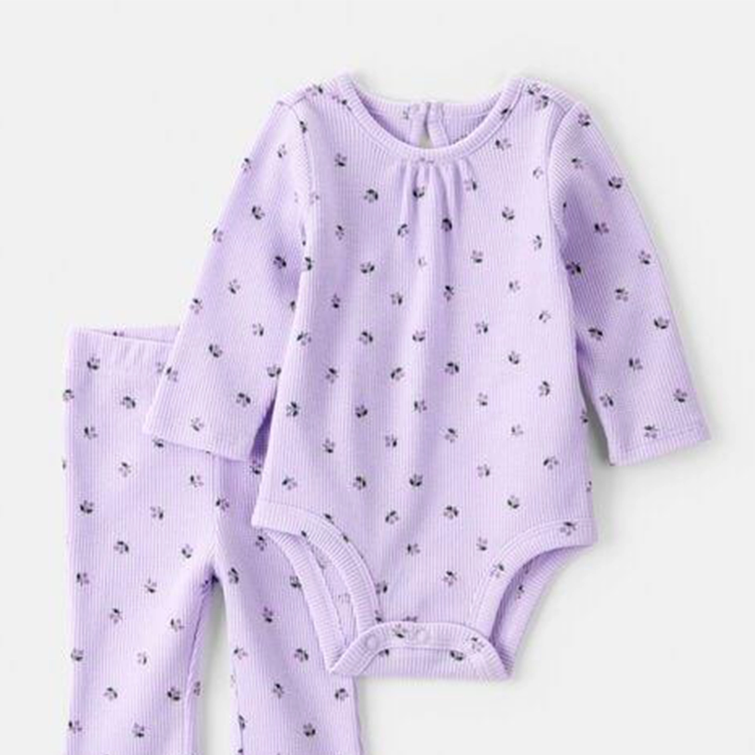 ARTERS - Berry Print Bodysuit Pant Set