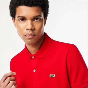 LACOSTE - Piqué Polo Shirt