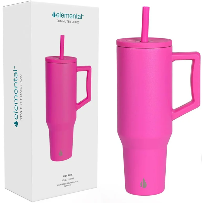 ELEMENTAL - Hot Pink Tumbler