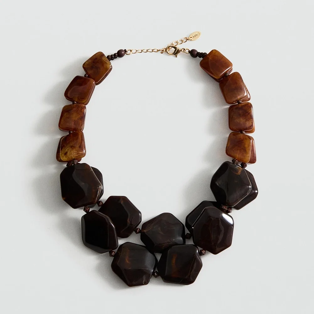MANGO - Double Beaded Necklace