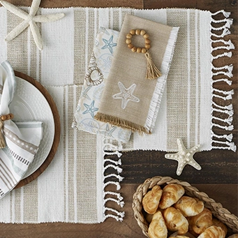 DESIGN IMPORTS - Jute Table Runner