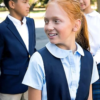 FRENCH TOAST - V-Neck Pleated Dress