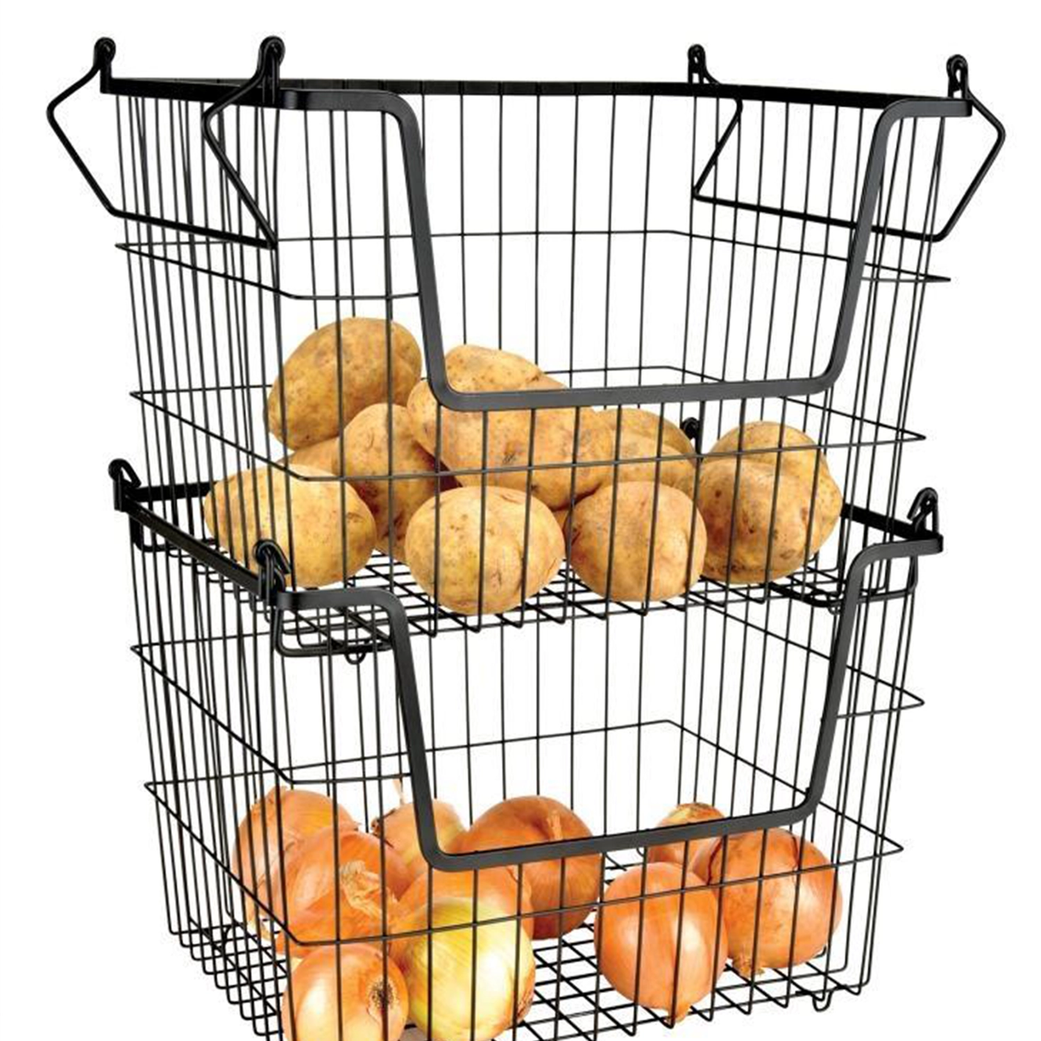 EURO WAVE - Stackable Storage Basket